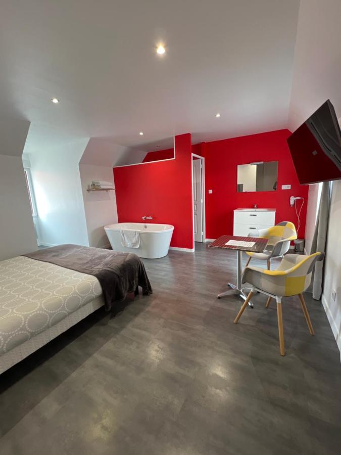 Aux Charmes Bed & Breakfast Isques Dış mekan fotoğraf